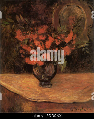 Bouquet, Gauguin, Paul, 1884. Banque D'Images