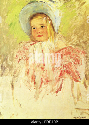 Black à Bonnet, Mary Cassatt, 1903. Banque D'Images