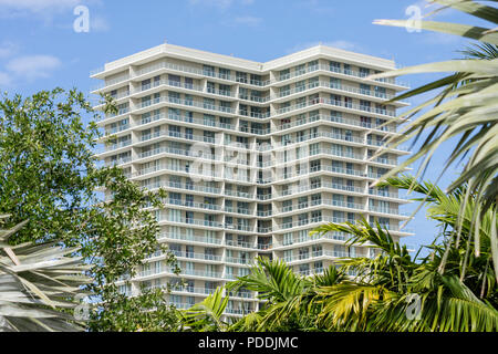 Miami Florida, boutiques à Midtown, gratte-ciel gratte-ciel bâtiment immeubles condominiums condos condos résidences appartements Banque D'Images