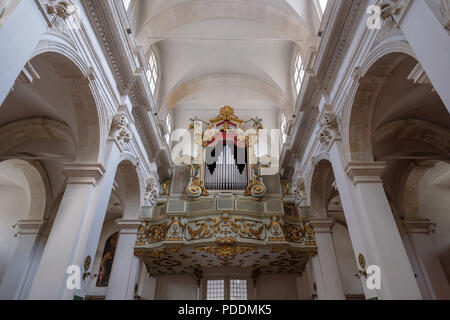 La Cathédrale de l'Assomption à Dubrovnik, Croatie, Europe Banque D'Images