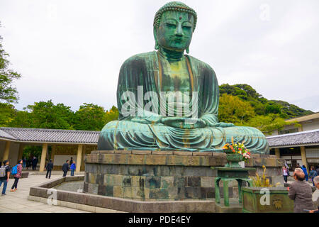 Tokyo Daibutsu Bouddha Géant de Tokyo à Jorenji Kamakura Temple Tokyo Japon Asie Banque D'Images