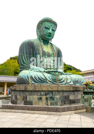 Tokyo Daibutsu Bouddha Géant de Tokyo à Jorenji Kamakura Temple Tokyo Japon Asie Banque D'Images