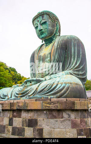 Tokyo Daibutsu Bouddha Géant de Tokyo à Jorenji Kamakura Temple Tokyo Japon Asie Banque D'Images