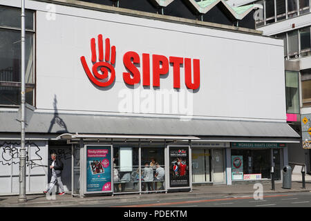 Le Siptu union building Dublin, Irlande Banque D'Images