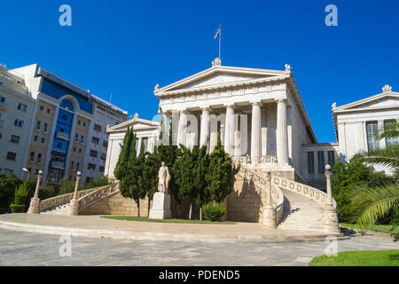 Bibliothèque nationale de la Grèce - Athènes Banque D'Images