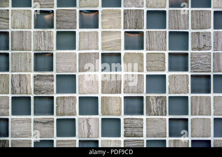 Pearl 600x600. Photo gros plan de la nacre de la mosaïque. Différentes nuances Banque D'Images