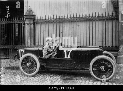 79 Biagio Nazzaro au Grand Prix de France 1922 (3) Banque D'Images