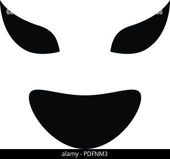 Icônes Ghost Vector illustration de caractères design plat Illustration de Vecteur