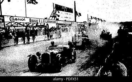 118 Départ des 24 Heures du Mans 1931 Banque D'Images