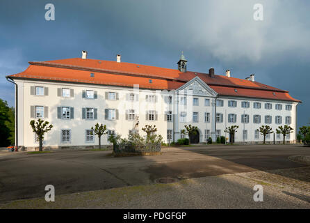 Ellwangen, Schönenbergkirche, Wallfahrtskirche de 'Zu Unserer Lieben Frau' von 1729. Klostergebäude Haus Schönenberg Banque D'Images