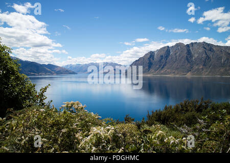 Lake Hawea en Nouvelle Zélande Banque D'Images