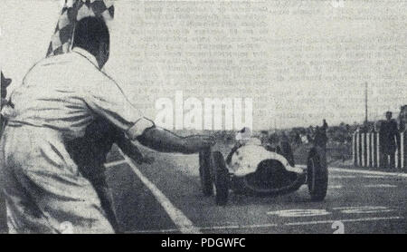 217 Manfred von Brauchitsch vainqueur du Grand Prix de l'ACF 1938 Banque D'Images