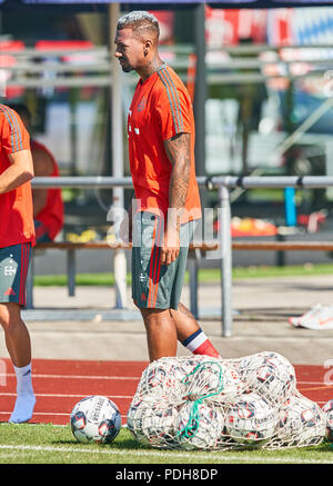 Rottach Egern, Allemagne. 09Th Aug 2018. FC Bayern Munich, Rottach Egern, Août 09, 2018 Jérôme BOATENG (FCB) 17 demi-taille, portrait, dans le camp des formations pour la saison 2018/2019 La préparation, le 9 août 2018, à Rottach-Egern Tegernsee, Allemagne. Crédit : Peter Schatz/Alamy Live News Banque D'Images
