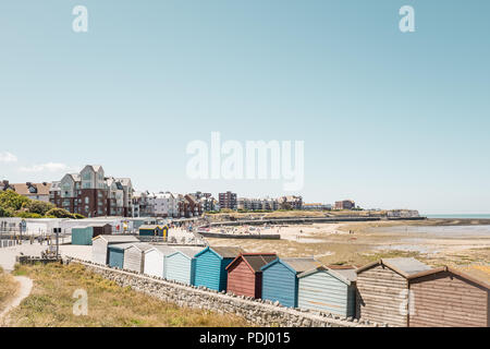 St Mildred's Bay, Westagte sur Mer, Westgate, Kent, UK Banque D'Images