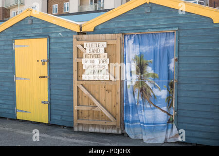 St Mildred's Bay, Westagte sur Mer, Westgate, Kent, UK Banque D'Images