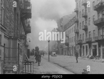 347 Rapport Stroop - insurrection du Ghetto de Varsovie - IPN42 Banque D'Images