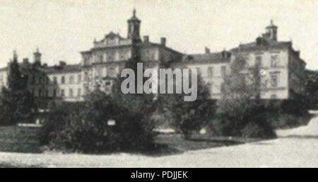 363 2 à partir de la plaque d'Uppsala NF 30 (1920) - l'hôpital universitaire Banque D'Images
