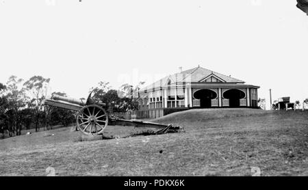 100 Archives de l'État du Queensland 1100 Kiosque et d'arme à Point pique-nique Plage principale c 1931 Toowoomba Banque D'Images