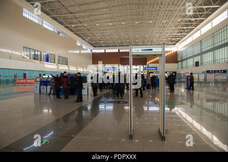 Suifen River Port, province de Heilongjiang, Chine Banque D'Images