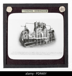 78 Diapositive - Tangyes Ltd, un bain à vapeur, des pompes centrifuges Powered Dock vers 1910 Banque D'Images