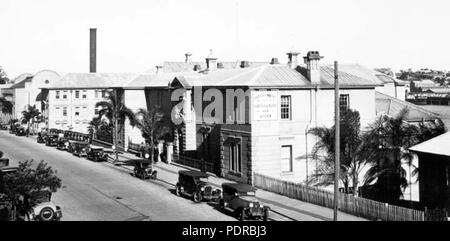 Archives de l'État du Queensland 105 203 ancien ministère des Industries primaires de Building, rue William Brisbane Juin 1936 Banque D'Images