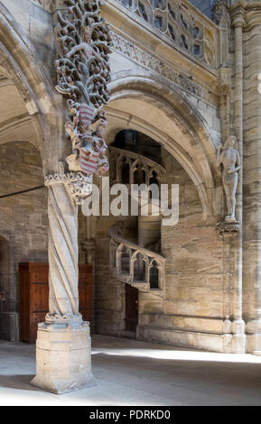 Nordempore Paradiesbaum Adamfigur und mit Wendeltreppe, Banque D'Images
