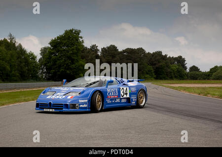 1994 Bugatti EB110 LM Le Mans race car Banque D'Images