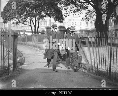 189 82223 SLNSW vieille clôture au palais de justice Banque D'Images