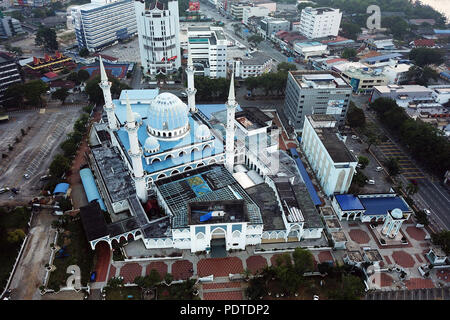 5 août 2018.Kuantan Pahang, Malaisie,.vue depuis Vue aérienne de Sultan Haji Ahmad Shah Mosque Banque D'Images