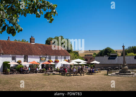 Le Tiger Inn, East Dean, East Sussex qui est situé à deux pas de la maison de retraite de Sherlock Holmes Banque D'Images