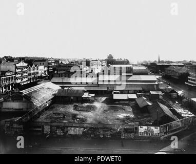 221 1 137863 StateLibQld King George Square, Brisbane, ca. 1920 Banque D'Images