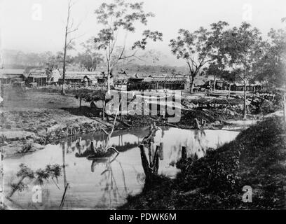 250 205236 StateLibQld 1 Avis de Ravenswood, Queensland, 1870 Banque D'Images