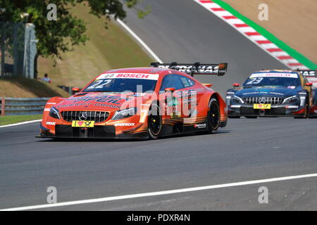 Mercedes, BMW et Audi il bataille pour le DTM, le championnat allemand de voitures de tourisme, sur le légendaire circuit de Grand Prix pour la première fois. Credit : Uwe Deffner/Alamy Live News Banque D'Images