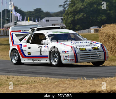 Steven Harris, Ford RS200 Evo, Ultimate rallye, Festival of Speed - le Silver Jubilee, Goodwood Festival of Speed 2018, mécaniques, automobile Banque D'Images