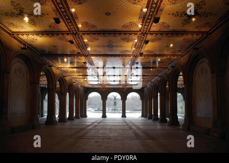 Carreaux de plafond, Minton Bethesda Terrace Banque D'Images