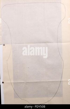 Les recherches archéologiques sur l'île de La Plata, l'Équateur Banque D'Images