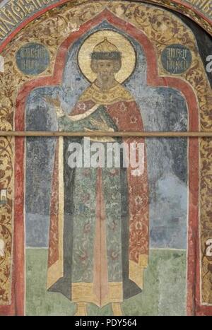 Cathédrale de l'Archange - SE colonne, 1re Lev., nord - Andrei Bogolyubsky. Banque D'Images