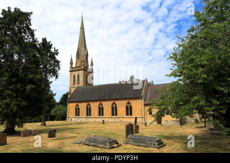 L'église paroissiale de St Davids, Moreton-in-Marsh ville, Gloucestershire, Cotswolds, en Angleterre Banque D'Images