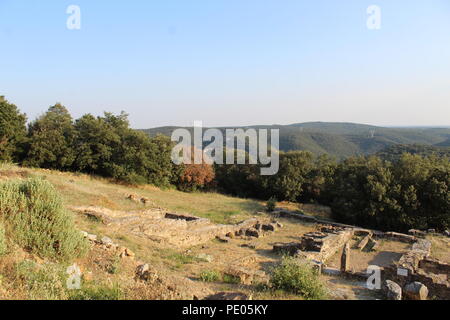 Oppidum Saint Vincent, Gaujac, France Banque D'Images