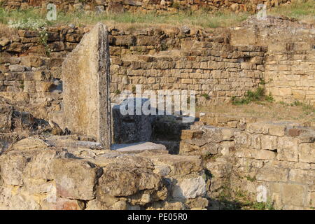 Oppidum Saint Vincent, Gaujac, France Banque D'Images