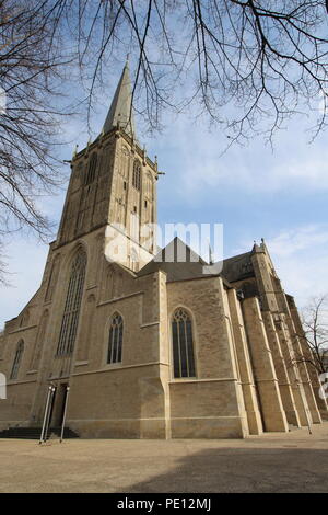 Église Willibrordi à Wesel sur le Bas-Rhin Banque D'Images