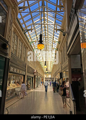 L'Argyll Arcade, Argyll Street, Glasgow, Scotland, UK Strathcylde, Banque D'Images