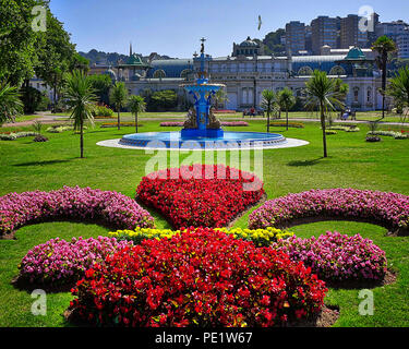 Go - DEVON : Princess Gardens et théâtre à Torquay Banque D'Images