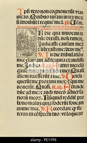 Antiphonarium secundum morem Sancte Romane Ecclesie 6. Banque D'Images
