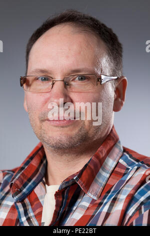 Edinburgh, Royaume-Uni. 11 août, 2018. Andrei Ivanov, le romancier russe. photo de l'Edinburgh International Book Festival. Edimbourg, Ecosse. Photo par Gary Doak / Alamy Live News Banque D'Images