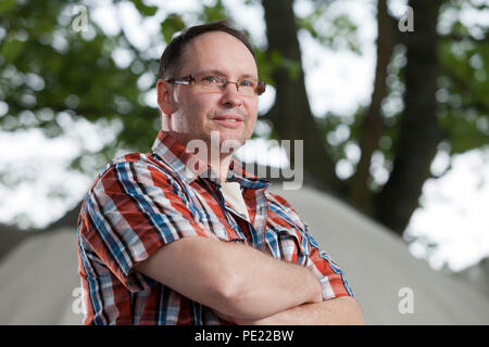 Edinburgh, Royaume-Uni. 11 août, 2018. Andrei Ivanov, le romancier russe. photo de l'Edinburgh International Book Festival. Edimbourg, Ecosse. Photo par Gary Doak / Alamy Live News Banque D'Images