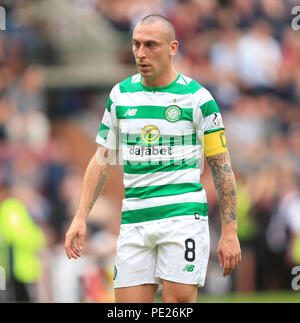 Parc de Murrayfield, Edinburgh, UK. Août 11, 2018. Football Premiership Ladbrokes, le Cœur du Midlothian contre Celtic ; Scott Brown du Celtic : Action Crédit Plus Sport/Alamy Live News Banque D'Images