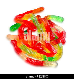 Gummy worms Banque D'Images