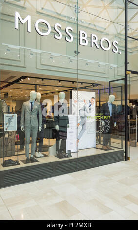 Charmante boutique Bros, le centre commercial de Westfield, Ariel Way, White City, London, W12, UK Banque D'Images