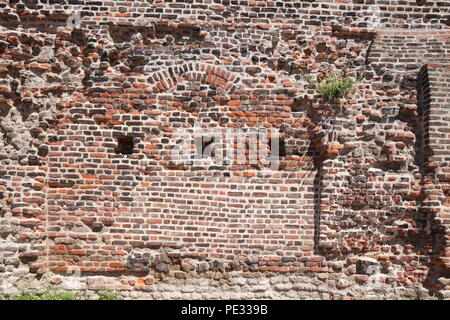 Les murs de la ville historique, , Duisburg, Ruhr, Rhénanie du Nord-Westphalie, Allemagne, Europe, j'Historische Stadtmauer, Duisburg, Ruhr, Nordrhein-Westfal Banque D'Images